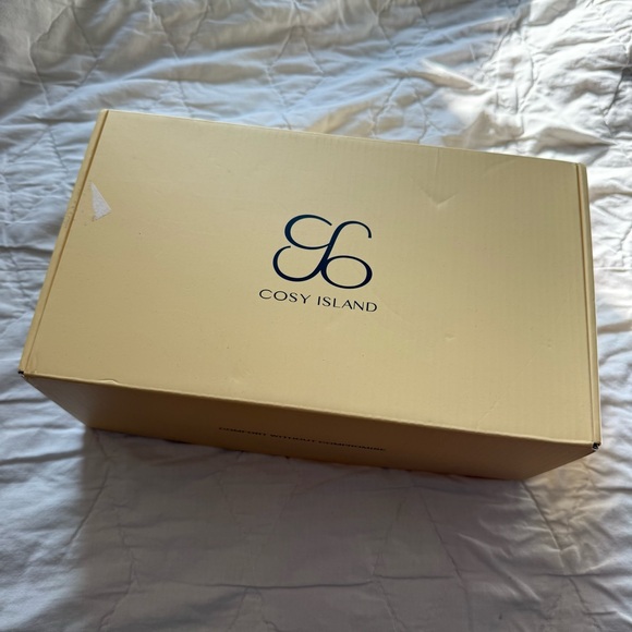 Cosy Island NWT Women’s Natural Ease Raffia Wicker Style Heeled Sandals - Picture 8 of 8